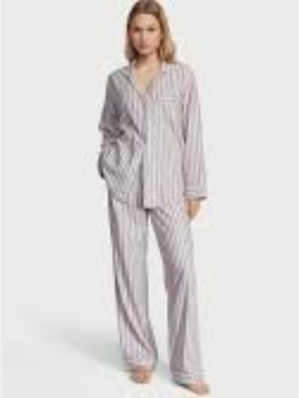 NWT VICTORIA'S SECRET Flannel Long Pajama Set XXL